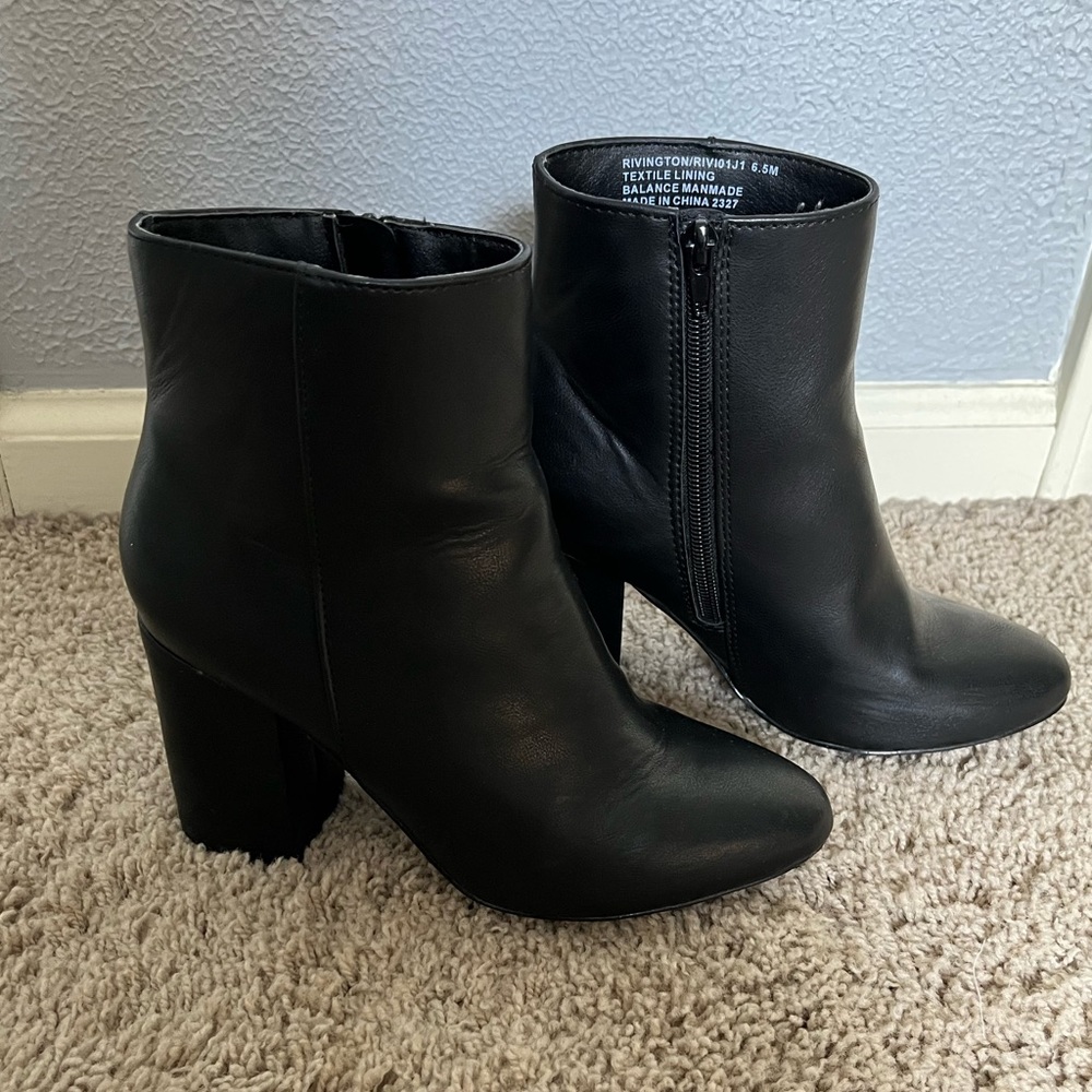 madden girl black boots!